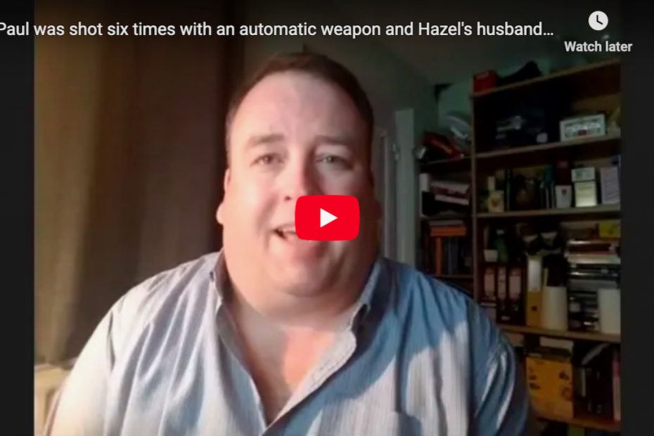 Screenshot from TaRP Zoom call with Paul Gallagher and Hazel Deeney