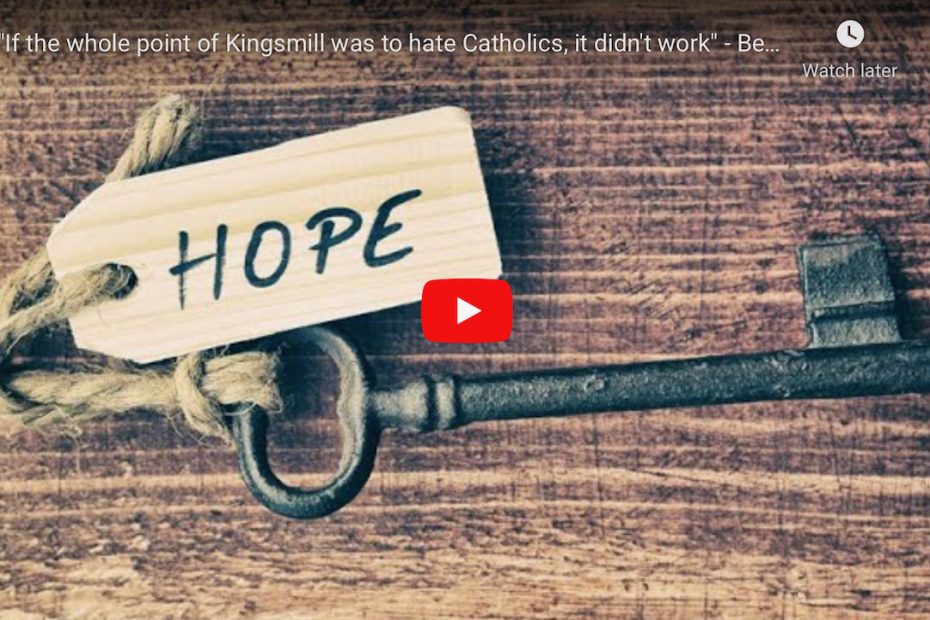 Image of a key with a 'Hope' keyfob attached to it